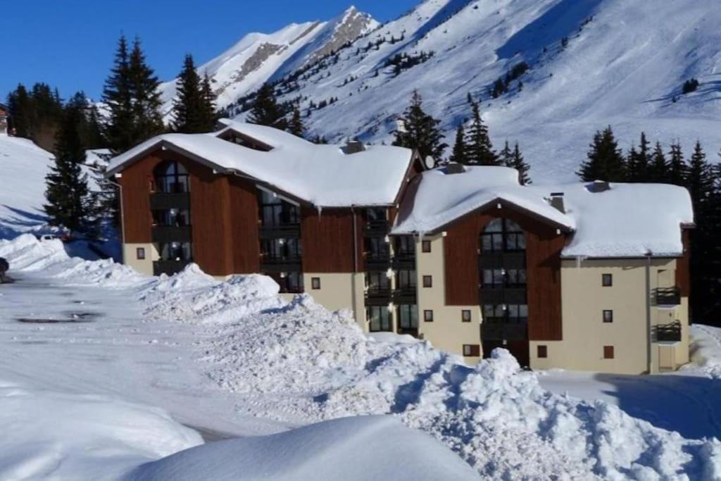 Appartement La Clusaz Avec Terrasse Sur Les Pistes De Ski マニグード エクステリア 写真
