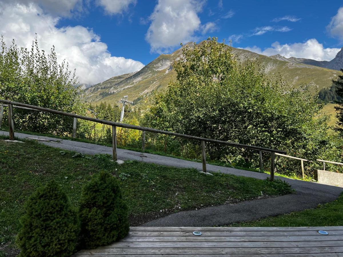 Appartement La Clusaz Avec Terrasse Sur Les Pistes De Ski マニグード エクステリア 写真